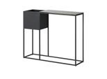 Jette Home Konsolentisch Salwa ¦ grau ¦ Maße (cm): B: 99,5 H: 81 T: 30.0