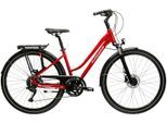 Trekkingrad KROSS "Trans 5.0" Gr. 48, rot (rot, schwarz), Fahrräder, 48cm, 28 Zoll (71,12cm) hinten: 28 Zoll (71,12cm)