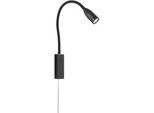 Fischer & Honsel Wandleuchte , Schwarz , Metall , G , 4x61x35 cm , drehbar , Lampen & Leuchten, Leuchtenserien