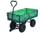 vidaXL Gartenwagen Grün 250 kg