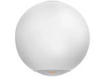 Eglo Led-Wandleuchte , Klar, Weiß , Metall, Glas , rund , G , Lampen & Leuchten, Innenbeleuchtung, Wandleuchten