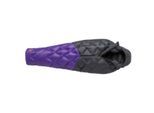 Big Agnes - Fly Creek UL 25 - Daunenschlafsack Gr Regular - 183 cm Schwarz/Lila