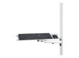Rau Schwenkarm für Maus und Tastatur mit 3 Gelenke, Reichweite 520 mm (E-SA-3-TA-01)