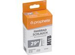 Fahrradschlauch PROPHETE, schwarz (farbe}), Fahrradschläuche, 48mm, Sclaverandventil (SV), 29 Zoll (73,66cm)