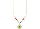 Kette mit Anhänger "Schmuck Geschenk Silber 925 Halskette mit Anhänger und bunten Steinen", bunt (gelbgoldfarben, hellblau, grün, rot, dunkelblau, türkis), ANISTON JEWELRY & WATCHES, Halsketten, Damen, Silber 925 (Sterlingsilber), L: 55 B: 0,7mm, mit Zirkonia (synth.), Glasstein, B:0,7mm