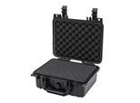 HMF ODK100 Outdoor-Fotokoffer, Transportkoffer mit Rasterschaumstoff, 27 x 24,5 x 13 cm