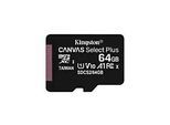 Kingston Canvas Select Plus MicroSDXC-Speicherkarte 64 GB Klasse 10