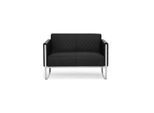 hjh OFFICE Lounge Sofa ARUBA STEP Kunstleder mit Armlehnen