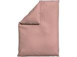 Schlafgut Bettdeckenbezug , Dunkelrosa , Textil , Uni , 155x220 cm , AZO-frei, Bsci, Oeko-Tex® Standard 100, Oeko-Tex® Made IN Green, Textiles Vertrauen - Oeko-Tex® , pflegeleicht, atmungsaktiv, bügelleicht, schadstoffgeprüft, weiche und anschmiegsame Oberfläche, bio , Heimtextilien, Bettwäsche & Leintücher, Bettwäsche, Jersey-Bettwäsche