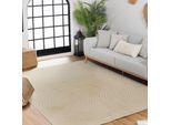 Teppich LIVABLISS "KAYSA", beige, B:160cm H:11mm L:220cm, Kunstfaser, Teppiche, Teppich