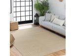 Teppich LIVABLISS "YOE", beige, B:200cm H:11mm L:275cm, Kunstfaser, Teppiche, Teppich