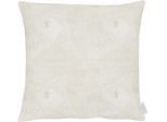 Dekokissen APELT "1307" Gr. 1, beige (natur, gemustert), B:46cm L:46cm, Polyester, Dekokissen_Sitzkissen_Kissenhüllen, Kissenhülle ohne Füllung, 1 Stück