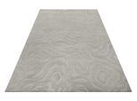 Teppich ESPRIT "Bay Edition ESP-39869", grau, B:160cm H:8mm L:230cm, Polyester, Teppiche, Teppich, modern, mit Hoch-Tief Struktur, Wohn-, Schlafzimmer
