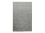 Teppich HOMIE LIVING "Gino", grau (hellgrau), B:80cm H:30mm L:230cm, Polypropylen, Teppiche, Teppich, Hochflor, gewebt, weich, uni, Wohnzimmer, Schlafzimmer, waschbar