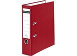 Schäfer Shop Select Ordner, DIN A4, Rückenbreite, 80 mm, Polypropylen und Recyclingpapier, dunkelrot