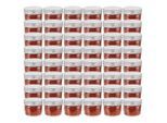 vidaXL Marmeladengläser mit Silbernen Deckeln 48 Stk. 110 ml