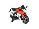 Moni Kinder Elektromotorrad Surfer Stützräder Fußstütze Bluetooth MP3-Ausgang rot