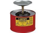 Sparanfeuchter asecos, aus Stahlblech PREMIUM Line, rot, ø 185 x H 187 mm, 2 l