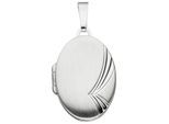 Medallionanhänger JOBO "Anhänger Medaillon oval", silber (silber 925), Schmuckanhänger, Damen, Silber 925 (Sterlingsilber), 925 Silber