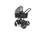 Lorelli Kombikinderwagen Boston 2 in 1 Sportsitz Babywanne Mückennetz bis 22 kg blumen