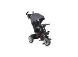 Byox Tricycle Space 3 in 1 Dreirad Getränkehalter, Korb, Schiebegriff, EVA-Räder grau