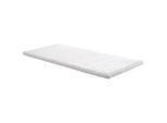 RUF Betten Topper , Weiß , Textil , 90x200 cm , Blauer Engel, Goldenes M, Made in Germany, Dgm, Oeko-Tex® Standard 100 , Bezug abnehmbar/waschbar, wendbar, atmungsaktiv, schadstoffgeprüft, alternative Größen erhältlich , Schlafzimmer, Matratzen