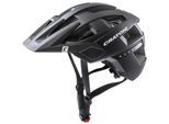 Mountainbikehelm CRATONI "MTB-Fahrradhelm AllSet" Gr. 54, schwarz (schwarz matt), Helme, 54/58 Kopfumfang: 54cm - 58cm, Reflektoren