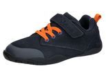 Barfußschuh LICO "Barfußschuh Praslin", Kinder, Gr. 24, blau, Veloursleder, Schuhe Barfußschuh