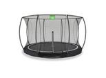 EXIT Black Edition Bodentrampolin ø366cm - schwarz