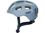 Kinderfahrradhelm ABUS "YOUN-I 2.0" Gr. M, blau (glacier blau), Helme, Kinder, M Kopfumfang: 52cm - 57cm