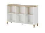 PAIDI Sideboard Lotte & Fynn ¦ weiß ¦ Maße (cm): B: 142,4 H: 89,7 T: 40.5