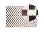 Teppich KAYABEY Beige 140 x 200 cm Echtleder