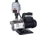 T.I.P. HWA 3000 INOX Hauswasserautomat - Edelstahl 31142, 2.800 l/h, 42 m Förderhöhe, 550 W, Trockenlaufschutz