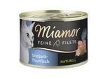 Miamor Feine Filets Naturell Skipjack-Thunfisch 48x156 g