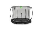 EXIT Black Edition Bodentrampolin ø244cm - schwarz