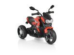 Moni Kinder Elektromotorrad Colombo Scheinwerfer, zwei Motoren, MP3, bis 7 km/h rot