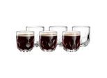 Leonardo Kaffeegläser-Set (1/2/3) Gocce 220 ml 6er Set