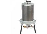 Grifo PEW80 - Hydropresse für Obst 80 L - Presskorb aus Edelstahl