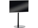 CLP TV Rack Metall Schwarz-Matt , 64x100x53 cm , Wohnzimmer, TV Möbel, TV-Racks