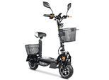 Rolektro, E-Joy Elektro-Scooter 20 Lithium, Schwarz, 36V-20AH Akku, 500 Watt