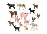 Schleich - Tierfiguren - Bauernhof-Set mit 15 Tieren Sammelfiguren Spielfiguren