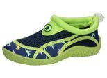 Badeschuh LICO "Badesandale Leyte", Jungen, Gr. 24, blau, Textil, Schuhe Badeschuh