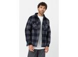 Funktionshemd DICKIES "Dickies Workwear Hemden PORTLAND SHIRT", Herren, Gr. M, Normalgrößen, blau, Flanell, Oberstoff: 100% Polyester. Füllung: 100% Polyester, Hemden