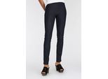 Skinny-fit-Jeans ARIZONA, Damen, Gr. 46, N-Gr, blau (rinsed), Jeans, Obermaterial: 75% Baumwolle, 24% Polyester, 1% Elasthan, clean, Basic, eng lang, Jeans, extra-enger Schnitt, komfortable Leibhöhe, Used-Look-Waschung