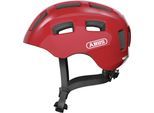 Kinderfahrradhelm ABUS "YOUN-I 2.0" Gr. M, rot (blaze rot), Helme, Kinder, M Kopfumfang: 52cm - 57cm