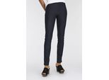 Skinny-fit-Jeans ARIZONA, Damen, Gr. 17, K + L Gr, blau (rinsed), Jeans, Obermaterial: 75% Baumwolle, 24% Polyester, 1% Elasthan, clean, Basic, eng lang, Jeans, extra-enger Schnitt, komfortable Leibhöhe, Used-Look-Waschung