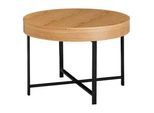 Couchtisch 'WL5.978' Ø ca. 69 cm, braun