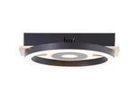 LED-Deckenleuchte Maureen Schwarz/Hellbraun max. 12 Watt Deckenlampe