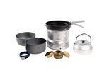 Trangia - 25-0 Spiritus Sturmkocher mit Wasserkocher - Spirituskocher ultralight hardanodized