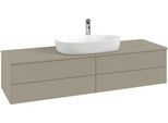 Villeroy & Boch Waschtischunterschrank Antao L25_5 1600x360x500mm mit Beleuchtung FK/AP: HG/0 L25050HG